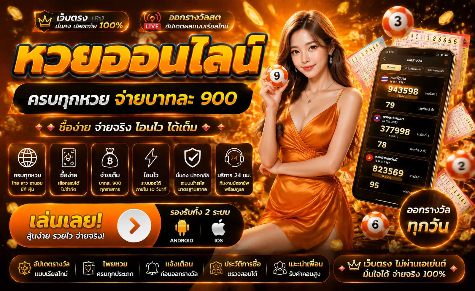 หวยออนไลน์ KUBBET แทงหวยครบทุกประเภท จ่ายสูง
